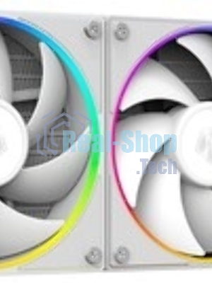 Система жидкостного охлаждения ID-Cooling SL240 белый 120мм алюминий+медь 2000rpm 30db 4-pin 300W