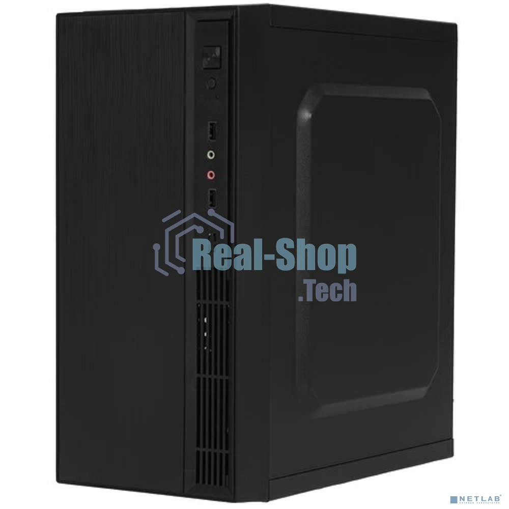 Компьютерный корпус Accord ENTRY ACC-241 черный без БП mATX 2xUSB 2.0 audio