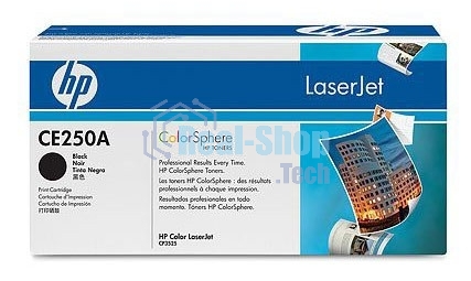 Картридж лазерный HP CE250A черный для CLJ CM3530/CP3525 5000 стр.