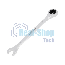 Ключ комбинированный трещоточный Rexant 11 мм, CrV, зеркальный хром