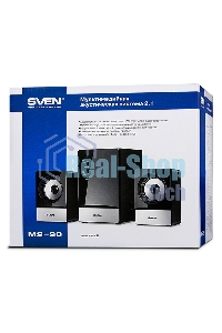 Акустическая система SVEN MS-90 черный (2x2.5W+ сабвуфер 5W, дерево)