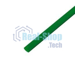Трубка термоусадочная Rexant 3.0/1.5 1 м зеленый