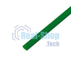 Трубка термоусадочная Rexant 3.0/1.5 1 м зеленый