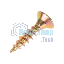 Саморез универсальный Kranz 3,5х16, желтый цинк, пакет (1000 шт/уп)