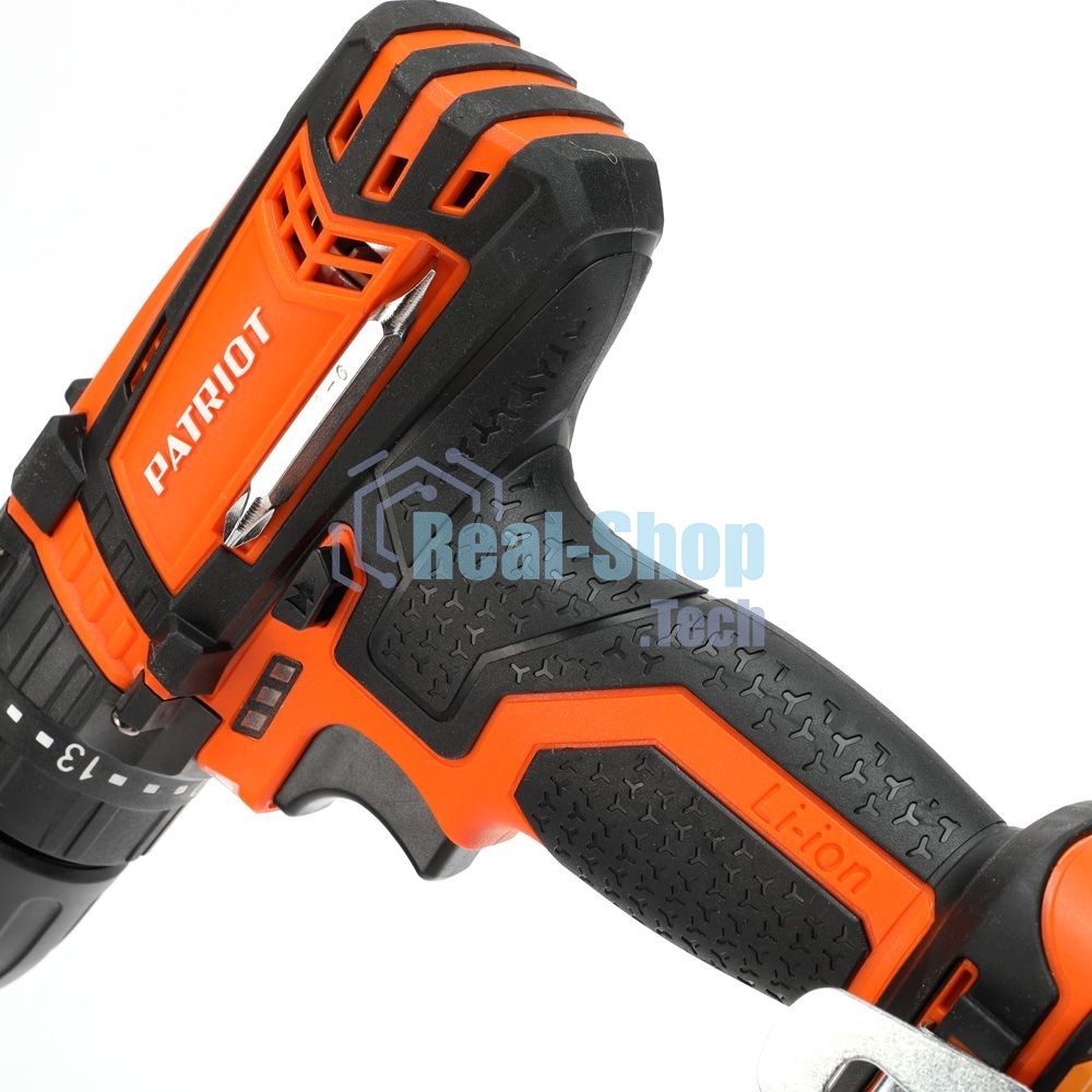 Дрель-шуруповерт аккумуляторная Patriot BR 183UES, Аккумуляторная, 18В, Кейс