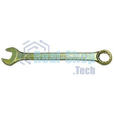 Ключ комбинированный Сибртех, 22 мм, желтый цинк 14984