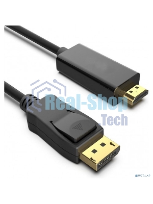 Кабель DP KS-is KS-744-1.8 20M HDMI 19M 4K экран.1.8м