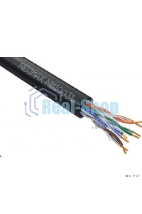 Кабель NEOMAX NM10031 Кабель UTP cat.5е 4 пары (305 м) 0.51 мм outdoor