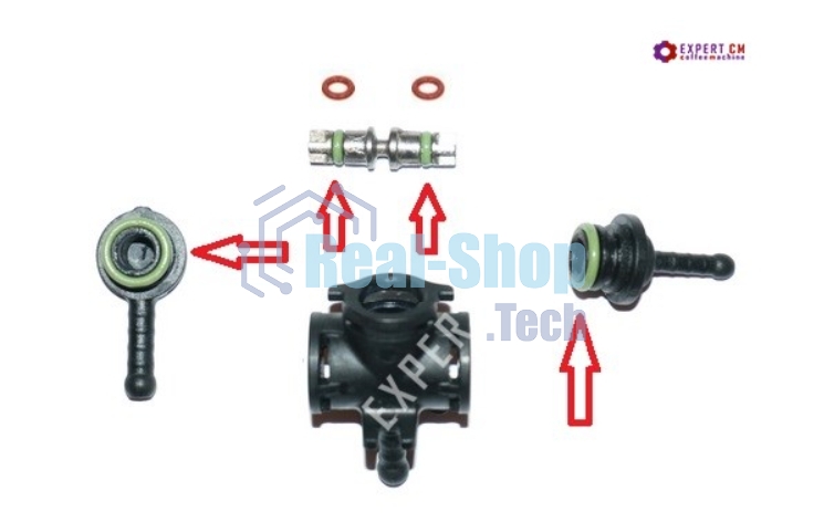 Ремкомплект крана пара Saeco Odea Talea