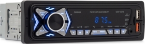 Автомагнитола Digma MCP-227B, 1 DIN, Bluetooth, USB Type-A, AUX, пульт ДУ