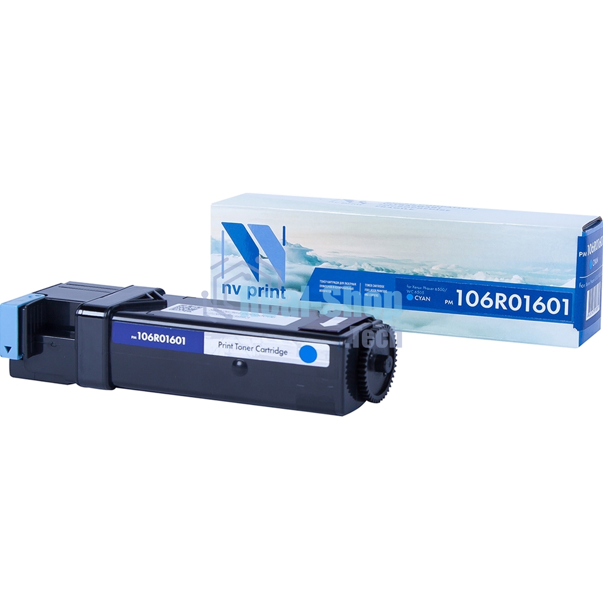 Картридж лазерный NVPrint совместимый для Xerox Phaser WorkCentre 6505 106R01601 Cyan (2500k)