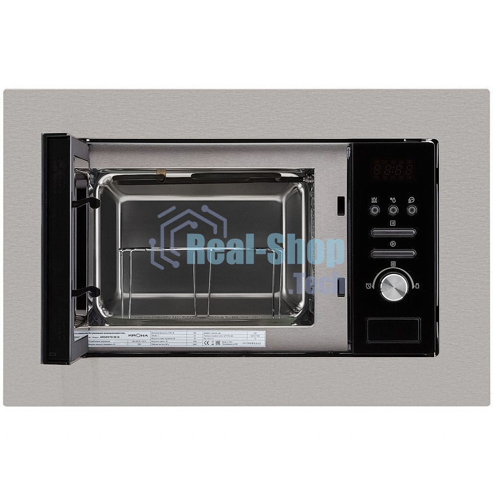 Микроволновая печь Krona ARGENTO 60 IX, встраиваемая