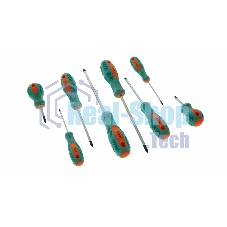 Набор отверток, 8 шт, CrV, тканевый кейс, Sturm!
