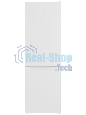 Холодильник Hotpoint HT 4180 W белый/серебристый двухкамерный 220/78л морозилка снизу, Total No Frost