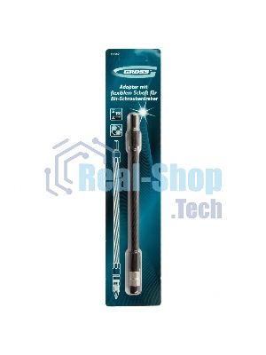 Переходник GROSS 11369 гибкий для бит 190 мм 1/4''
