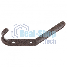 Крючок-вешалка №4, антик медь, 10 шт. (Металлист) Россия