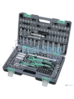 Набор инструментов Stels 141141/4'' 3/8'' 1/2'' cr-v s2 усиленный кейс 151 предм.