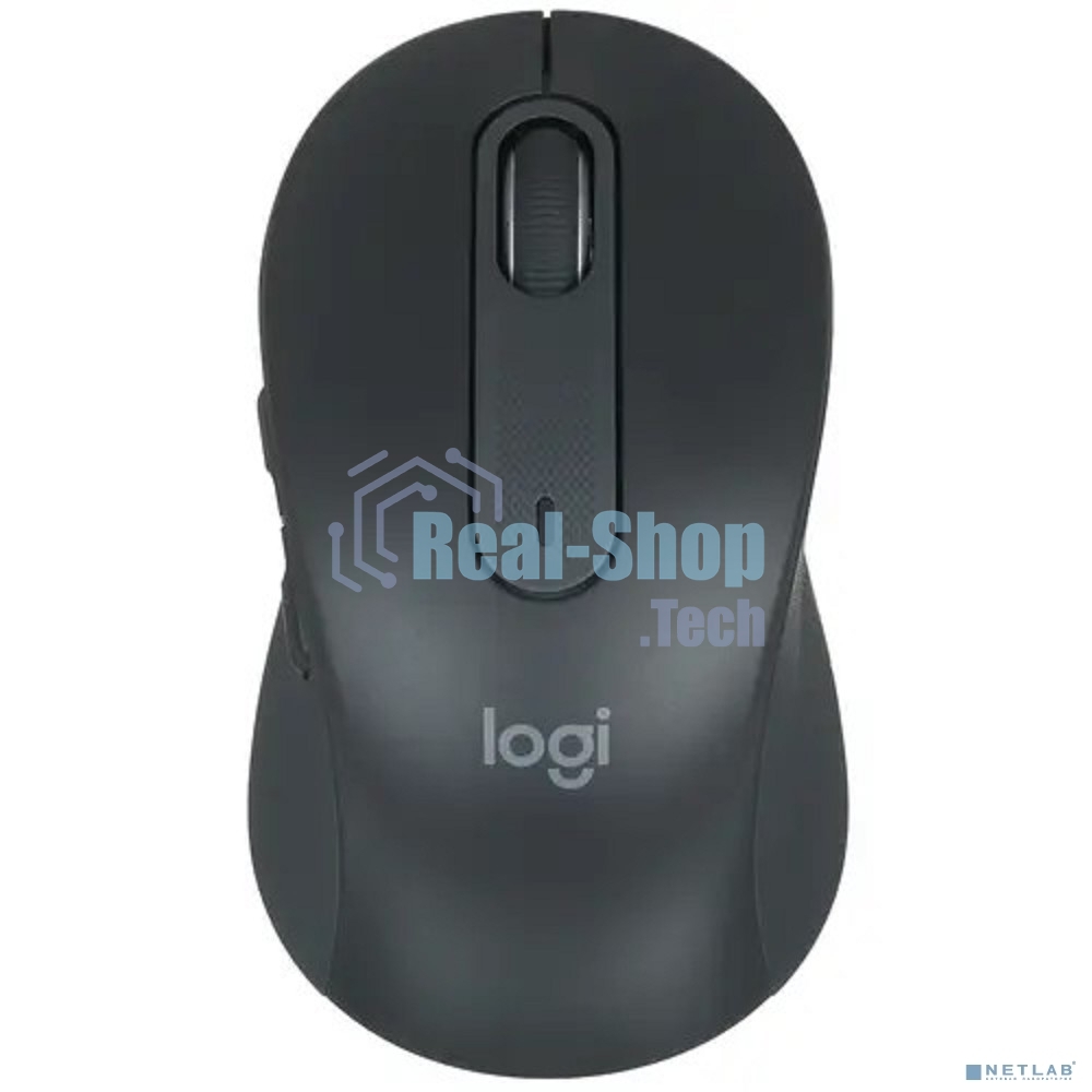 Мышь беспроводная Logitech Signature M650 графитовый, 4000 dpi, радиоканал, Bluetooth, USB, кнопки - 5