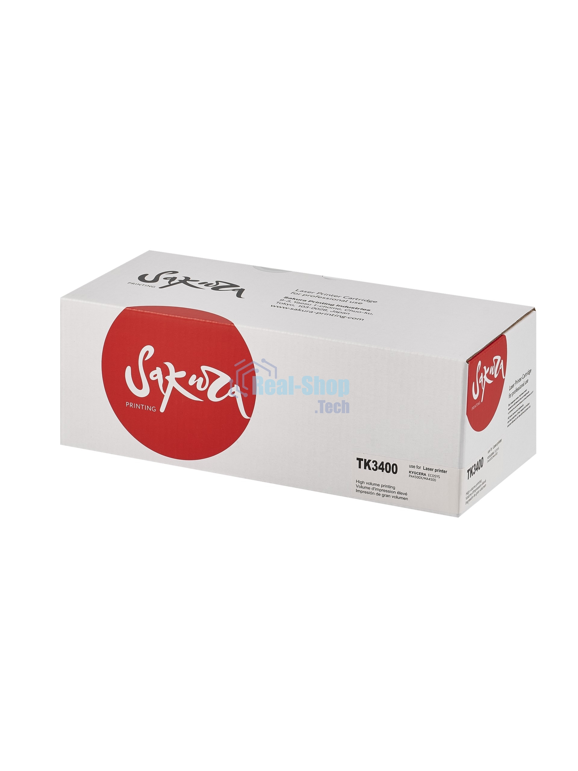 Картридж Sakura TK3400 для Kyocera Mita PA4500x/MA4500x/fx, черный, 12500 к.