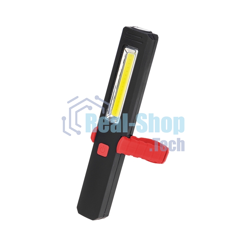 Фонарь автомобильный Rexant двухрежимный, на подставке, с магнитом, крюком и клипсой