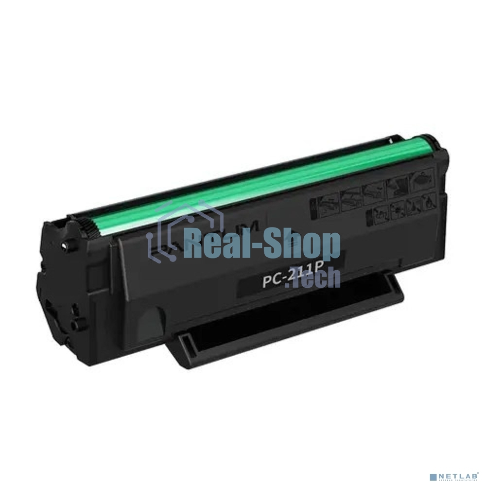 Картридж лазерный Pantum PC-211P, (аналог PC-211EV), черный (1600 стр.) для Pantum Series P2200/2500/M6500/6550/6600