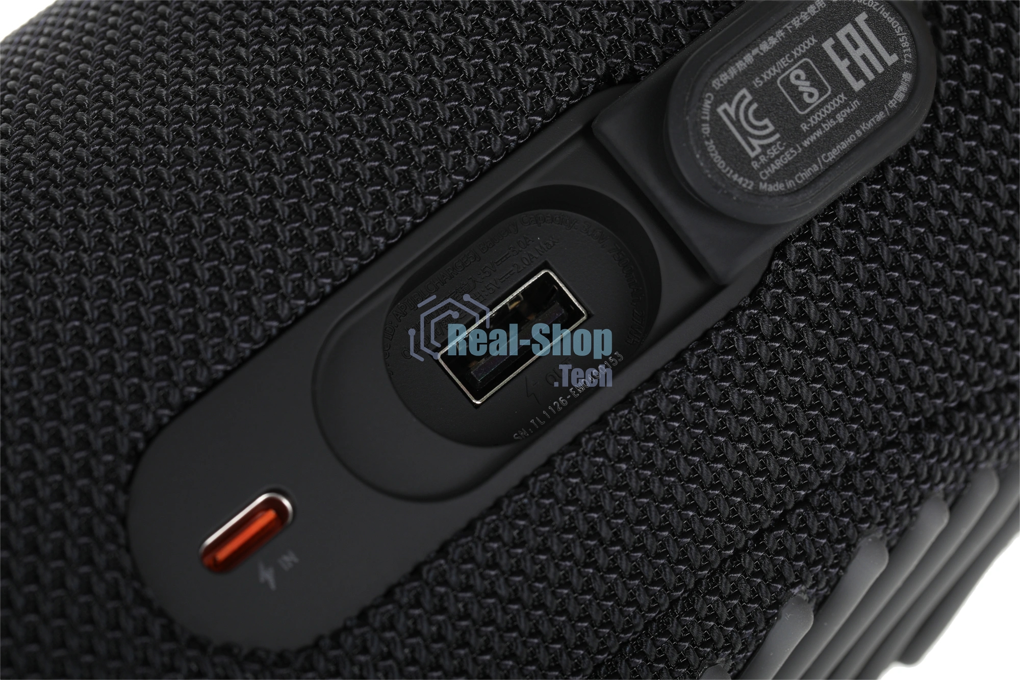 Портативная акустика JBL Charge 5, черный