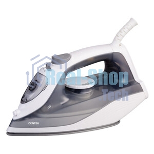 Утюг Centek CT-2321 серый, 2200 Вт, 30 г/мин, 110 г/мин, 210 мл