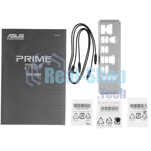 Материнская плата ASUS PRIME Z790-P WIFI, LGA 1700, Intel Z790, 4xDDR5, 4xSATA, 3xM.2 PCIe 4.0 x4, 1xPCIe 5.0 x16, 3xPCIe x4, 1xPCIe x1, 1xHDMI, 1xDP, 1xUSB-C 3.2 Gen 2, 1xUSB 3.2 Gen 2, 2xUSB 3.2 Gen 1, 4xUSB 2.0, 1x 2.5Gb LAN, 3x3.5 мм, 7.1, ATX