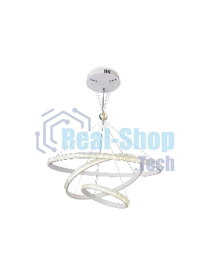 Светильник Ambrella light FA6157/3 WH белый 3000K/4200K/6400K 106W D700*890 (ПДУ РАДИО 2.4G)