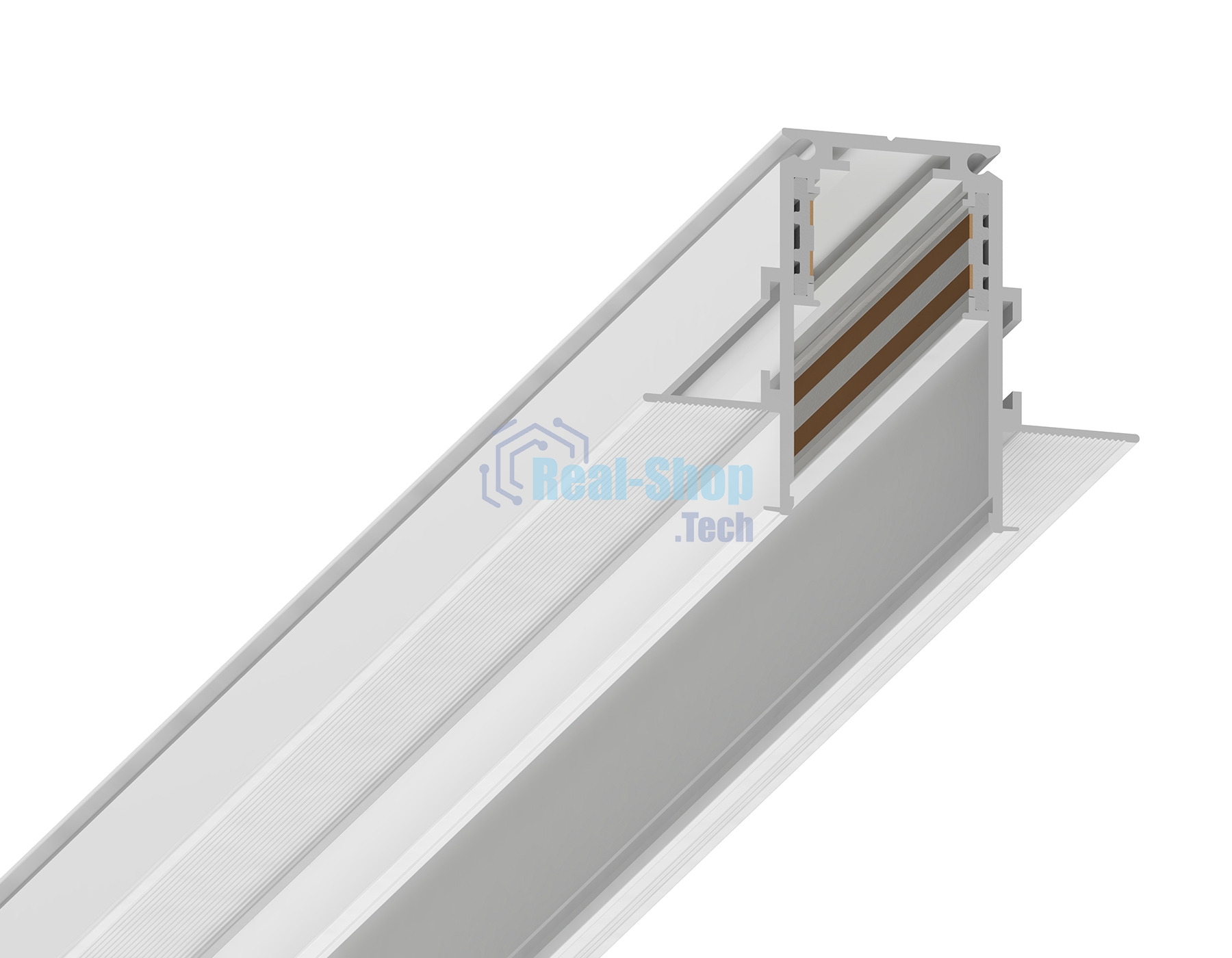 Шинопровод GL3338 WH белый IP20 48V 3000*60*46.8