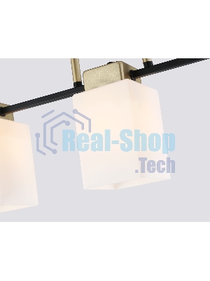 Светильник Ambrella light TR303046/3 BK/GD черный/золото E27/3 max 60W 540*100*270