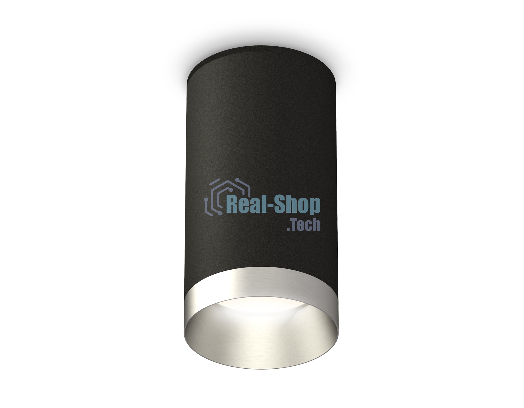 Светильник Ambrella Light XS6323023 SBK/MCH черный песок/хром матовый MR16 GU5.3 (C6323, N6133)