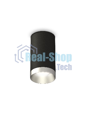 Светильник Ambrella Light XS6323023 SBK/MCH черный песок/хром матовый MR16 GU5.3 (C6323, N6133)