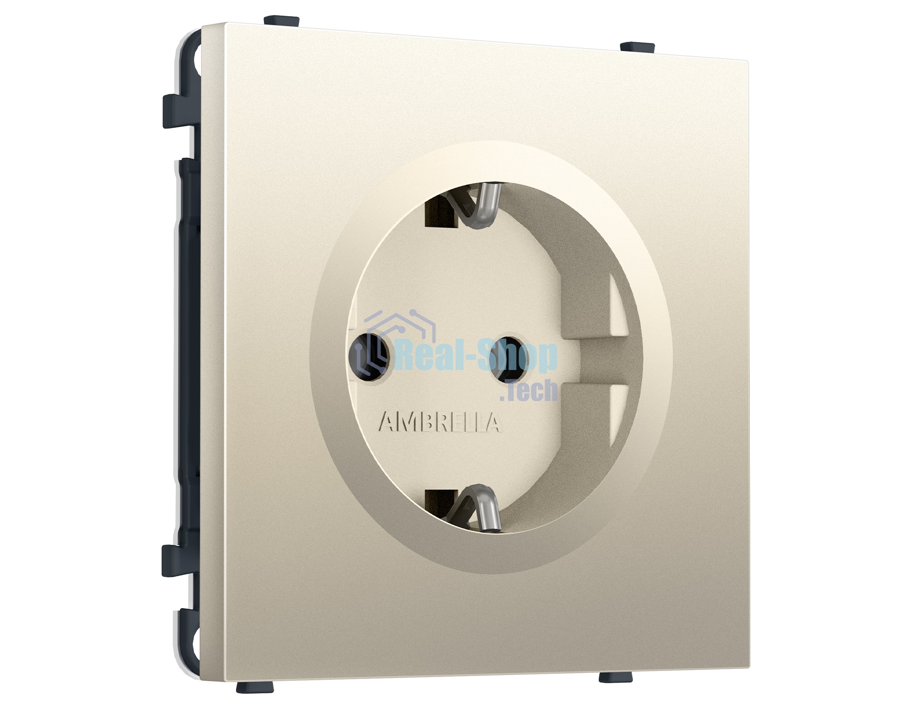 Комплект механизма электрической розетки SIGMA Шёлк 50Hz 2P+E с/з 16A-250V QUANT PRO (SP5460, PR141)