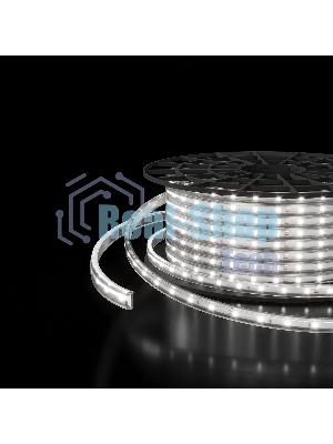 Лента светодиодная LS014 220V/ 220V 8W 60Led 2835 IP65 6500 холодный белый, 50 м