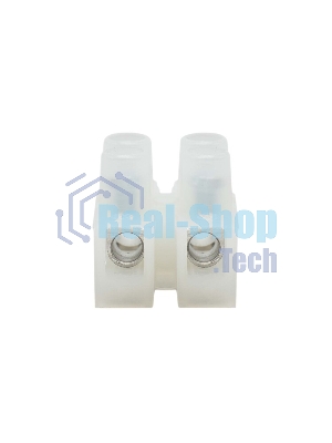 Клемник Полиамид 6.6, 2р,110°С,450V, 24A, 2,5мм.кв. 43102NY DKC