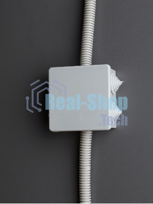 Коробка КМ41235 распаячная IEK UKO11-085-085-040-K41-44 для о/п 85х85х40 мм IP44 (RAL7035, 6 гермовводов)