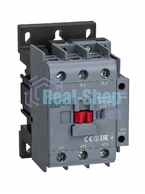 Контактор 40А 220В/230В АС3 АС4 1НО+1НЗ КМ-102 DEKraft