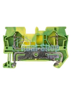 Колодка клеммная JXB-ST-2.5 земля самозажимная PROxima EKF plc-jxb-st-2.5-pen
