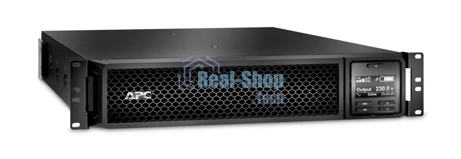 Источник бесперебойного питания APC Smart-UPS SRT SRT1500RMXLI 1500Вт 1500ВА черный