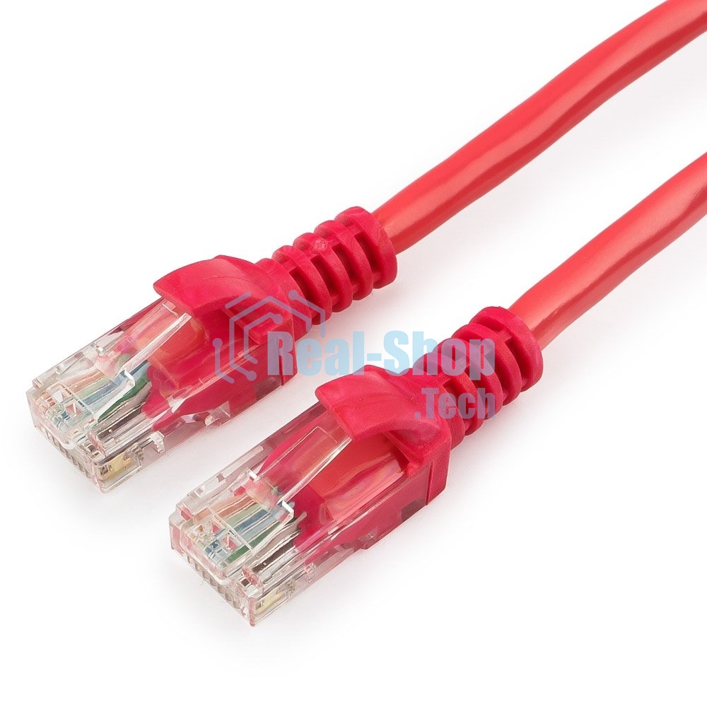 Патч-корд UTP Cablexpert cat.5e, 2м, литой, многожильный, розовый