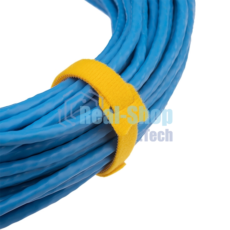 Набор хомутов-стяжек многоразовых на липучке Rexant 150х12 мм, цветная, упаковка 12 шт.