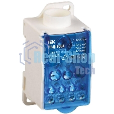 Распределительный блок Iek RBD-250 на DIN-рейку РБД-250А