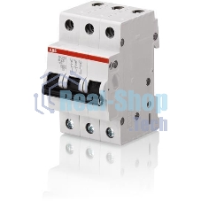 Выключатель автоматический модульный 3п C 20А 6кА SH203 ABB 2CDS213001R0204