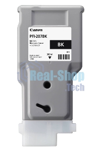 Картридж струйный Canon PFI-207 BK (8789B001) черный (300 мл) для Canon imagePROGRAPH iPF680, 685, 780, 785