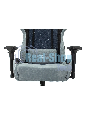 Кресло Бюрократ VIKING 7 KNIGHT BL FABRIC синий, ткань, 120 кг, механизм качания