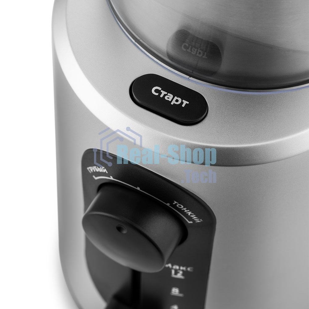 Кофемолка Kitfort KT-748 200Вт сист.помол.:ротац.нож вместим.:70гр нержавеющая сталь/черный