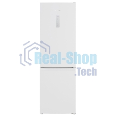 Холодильник Hotpoint HT 5180 W белый/серебристый, двухкамерный 220/78л морозилка снизу, Total No Frost