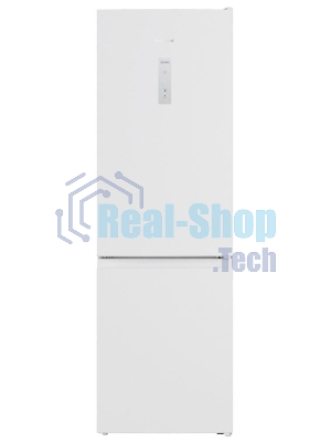 Холодильник Hotpoint HT 5180 W белый/серебристый, двухкамерный 220/78л морозилка снизу, Total No Frost