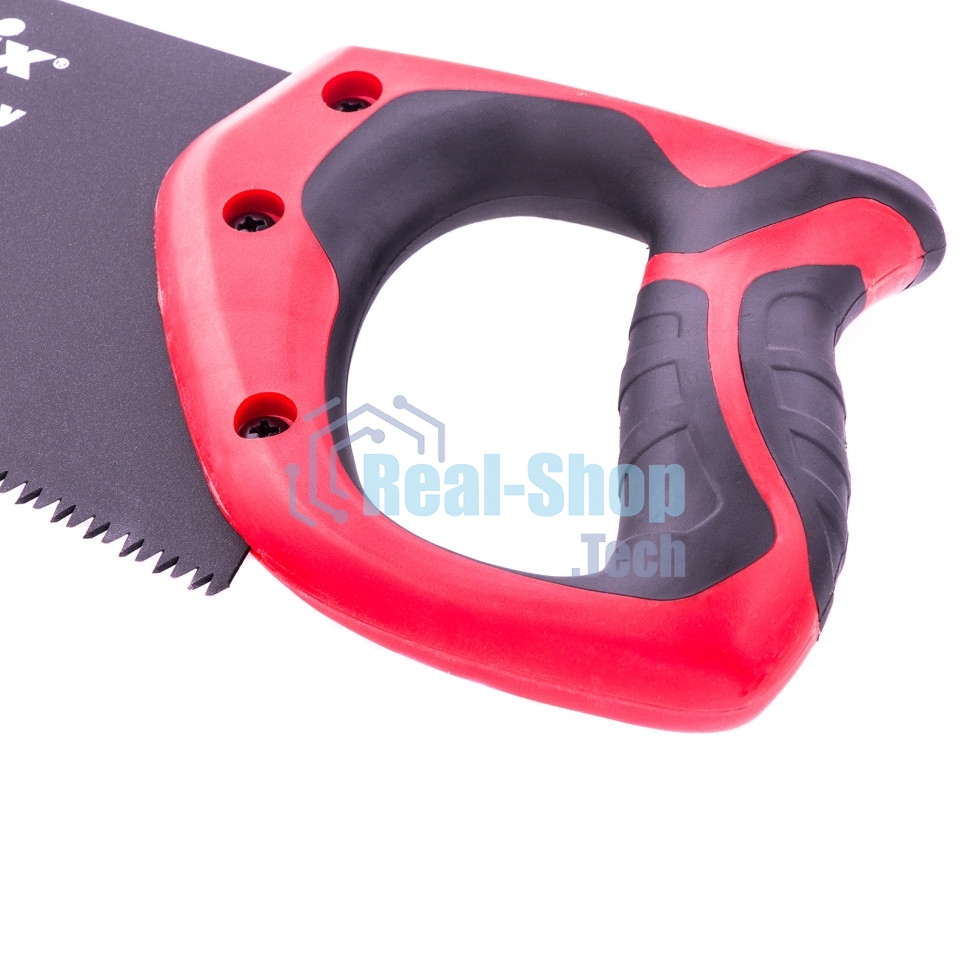 Ножовка по дереву Matrix, 500 мм,7-8 TPI,зуб-3D,каленый зуб,тефл.покр.полотна,2-х комп.рук-ка